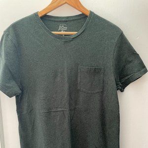 Forest Green J.Crew Men's T-Shirt